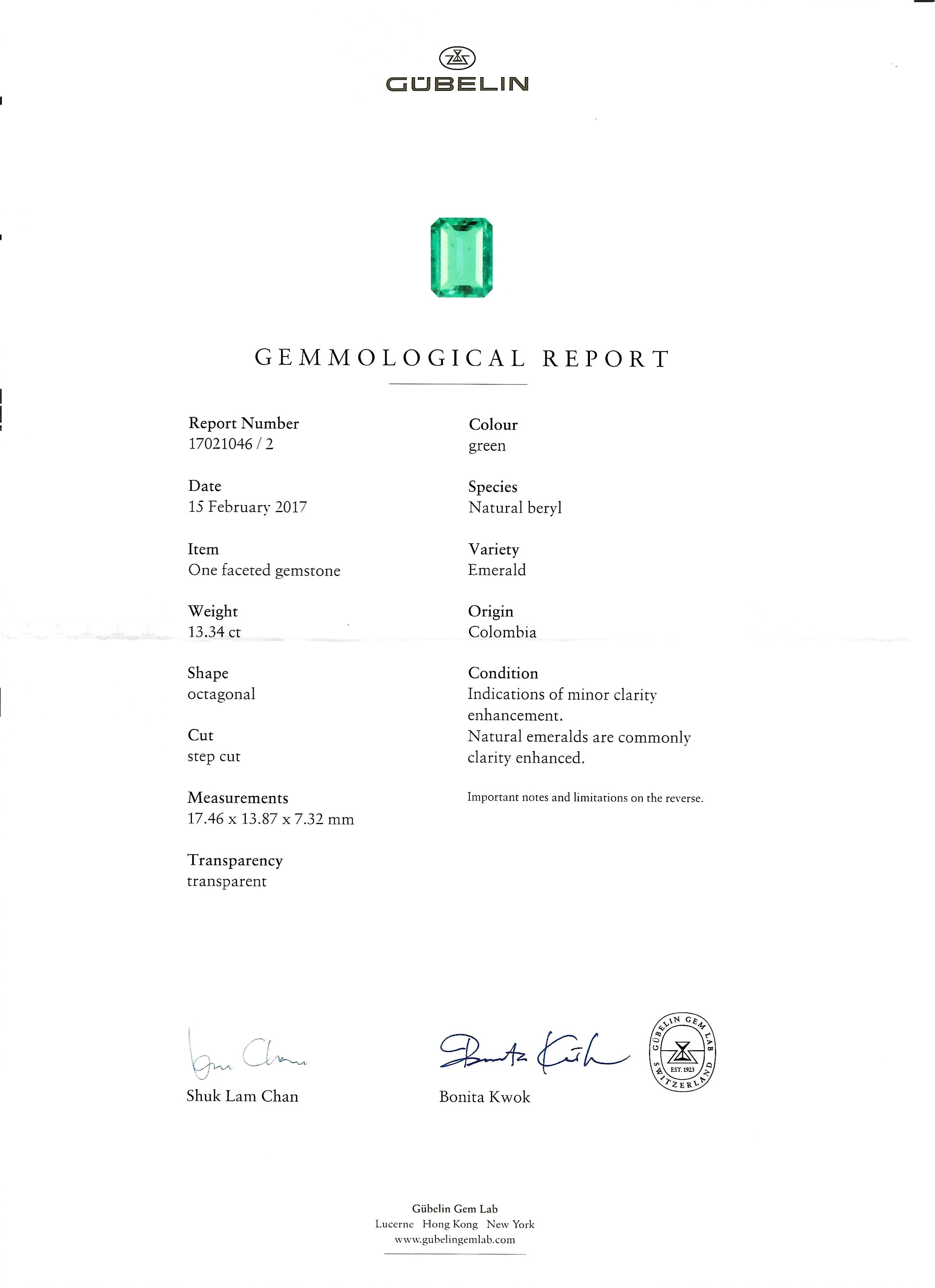26.98 Ct.Tw. Emerald Pair from Colombia