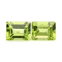 4.96&nbsp;Ct.Tw.Total Carat Weight Peridot Pair from Ceylon (Sri Lanka) Video