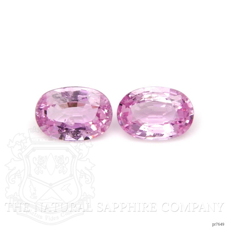 1.70 Ct.Tw. Pink Sapphire Pair from Ceylon (Sri Lanka)