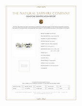 1.27&nbsp;Ct.Tw.Total Carat Weight Yellow Sapphire Pair from Ceylon (Sri Lanka) Scan Report