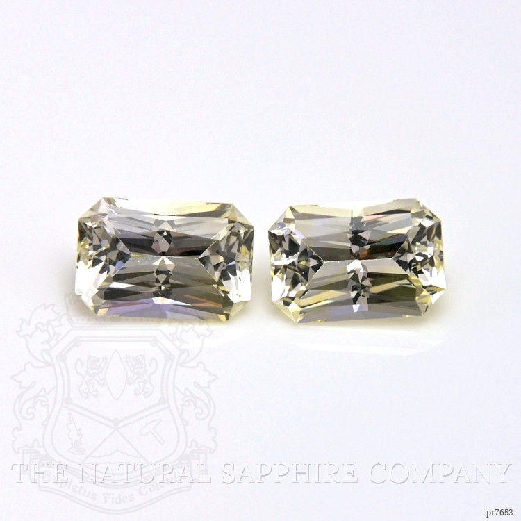 1.47 Ct.Tw. Yellow Sapphire Pair from Ceylon (Sri Lanka)