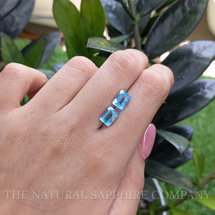 4.21 Ct.Tw. Topaz Pair from Ceylon (Sri Lanka)