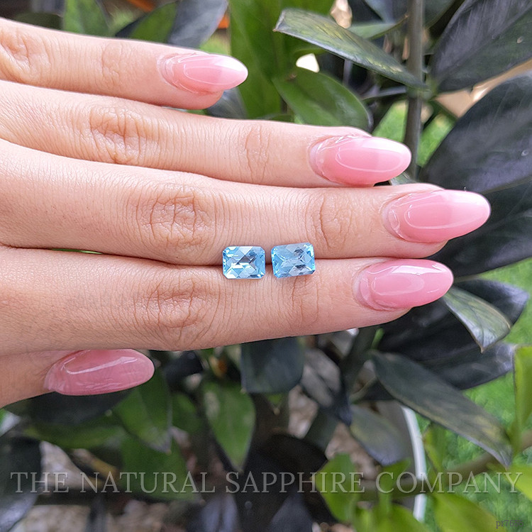 4.13 Ct.Tw. Topaz Pair from Ceylon (Sri Lanka)