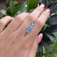 4.13&nbsp;Ct.Tw.Total Carat Weight Topaz Pair from Ceylon (Sri Lanka) Life Style