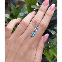 4.12&nbsp;Ct.Tw.Total Carat Weight Topaz Pair from Ceylon (Sri Lanka) Life Style