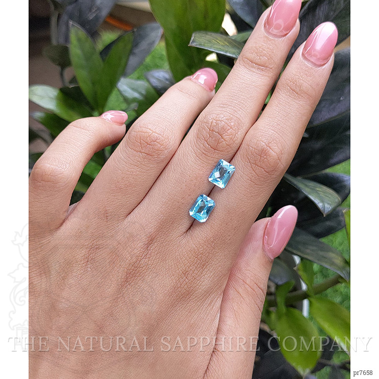 4.12 Ct.Tw. Topaz Pair from Ceylon (Sri Lanka)