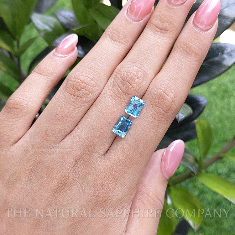 3.88 Ct.Tw. Topaz Pair from Ceylon (Sri Lanka)