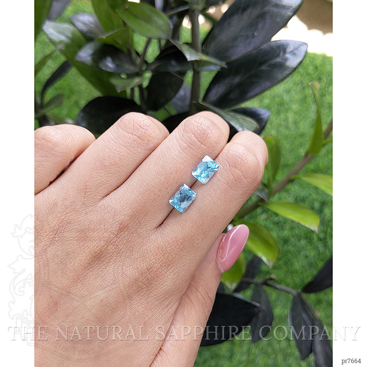 4.20 Ct.Tw. Topaz Pair from Ceylon (Sri Lanka)