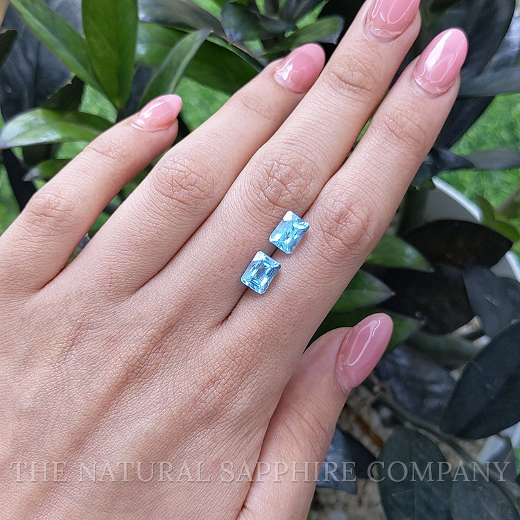 4.20 Ct.Tw. Topaz Pair from Ceylon (Sri Lanka)