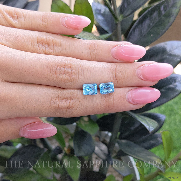 3.83 Ct.Tw. Topaz Pair from Ceylon (Sri Lanka)