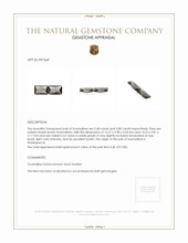 11.28 Ct.Tw.Total Carat Weight Tourmaline Pair from Madagascar Appraisal