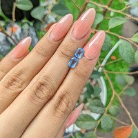 2.16&nbsp;Ct.Tw.Total Carat Weight Topaz Pair from Ceylon (Sri Lanka) Life Style