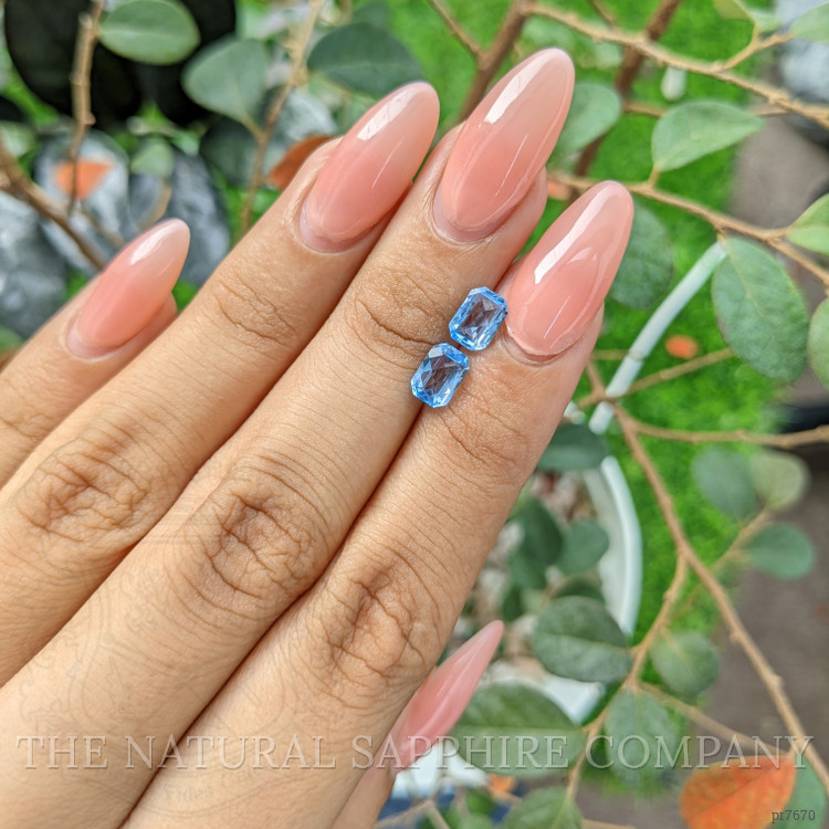 2.16 Ct.Tw. Topaz Pair from Ceylon (Sri Lanka)