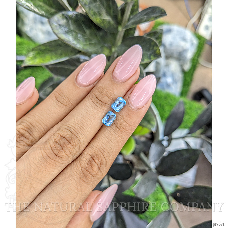 2.73 Ct.Tw. Topaz Pair from Ceylon (Sri Lanka)