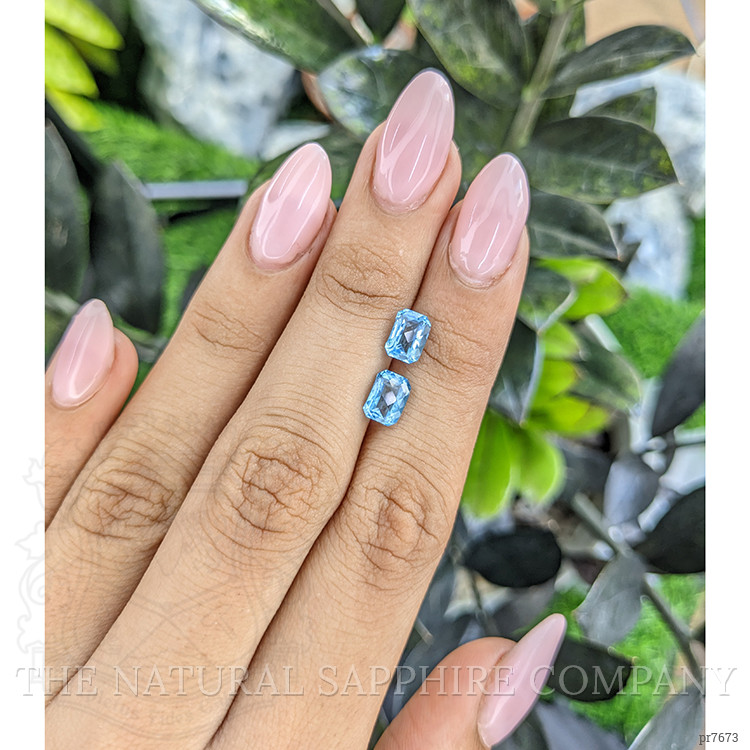 2.86 Ct.Tw. Topaz Pair from Ceylon (Sri Lanka)