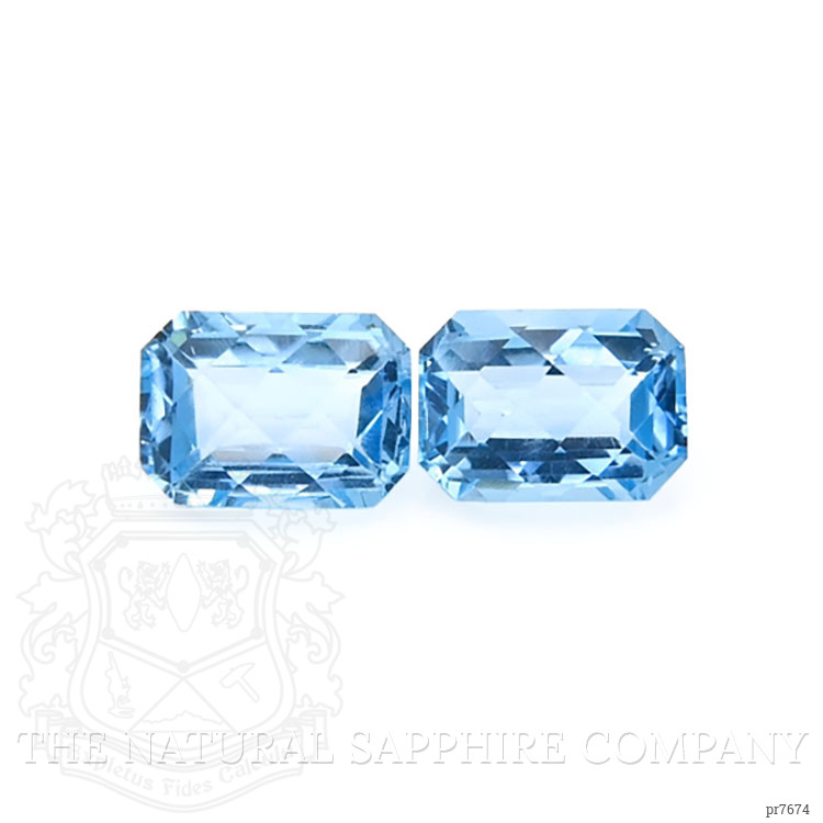 2.66 Ct.Tw. Topaz Pair from Ceylon (Sri Lanka)