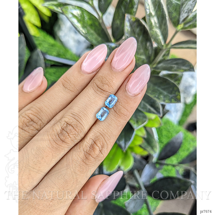 2.66 Ct.Tw. Topaz Pair from Ceylon (Sri Lanka)