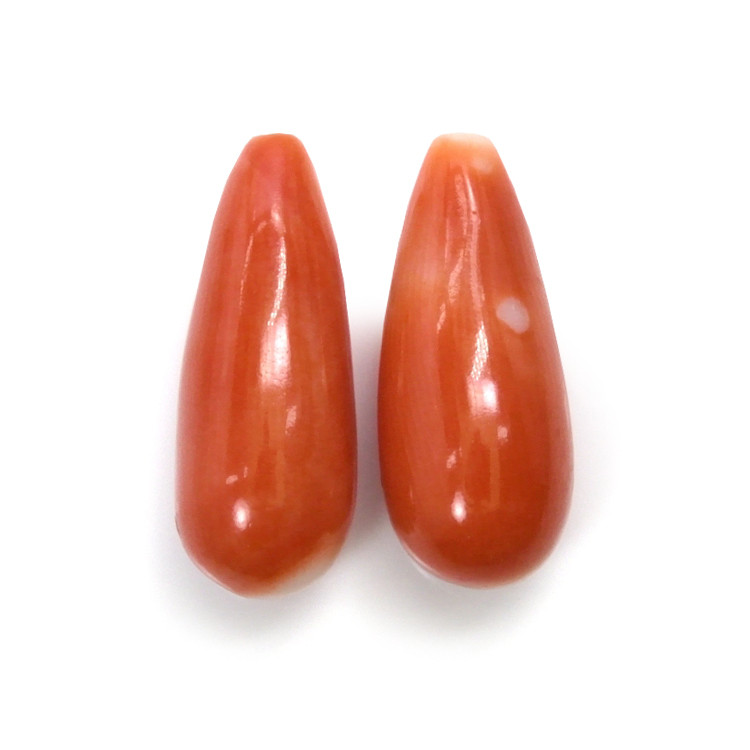 13.48 Ct.Tw. Coral Pair from Australia