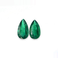 22.70 Ct.Tw.Total Carat Weight Emerald Pair from Zambia Video
