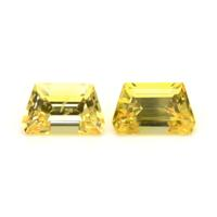 0.87&nbsp;Ct.Tw.Total Carat Weight Yellow Sapphire Pair from Ceylon (Sri Lanka) Video