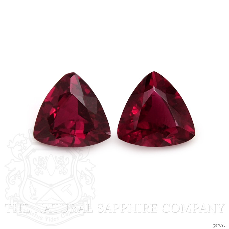 1.08 Ct.Tw. Ruby Pair from Mozambique