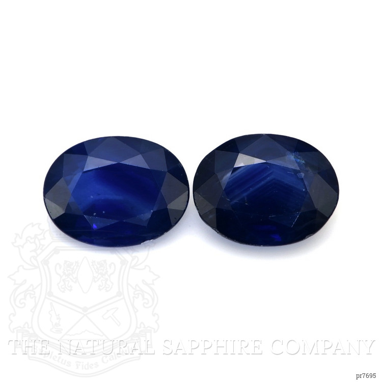 3.99 Ct.Tw. Blue Sapphire Pair from Ceylon (Sri Lanka)