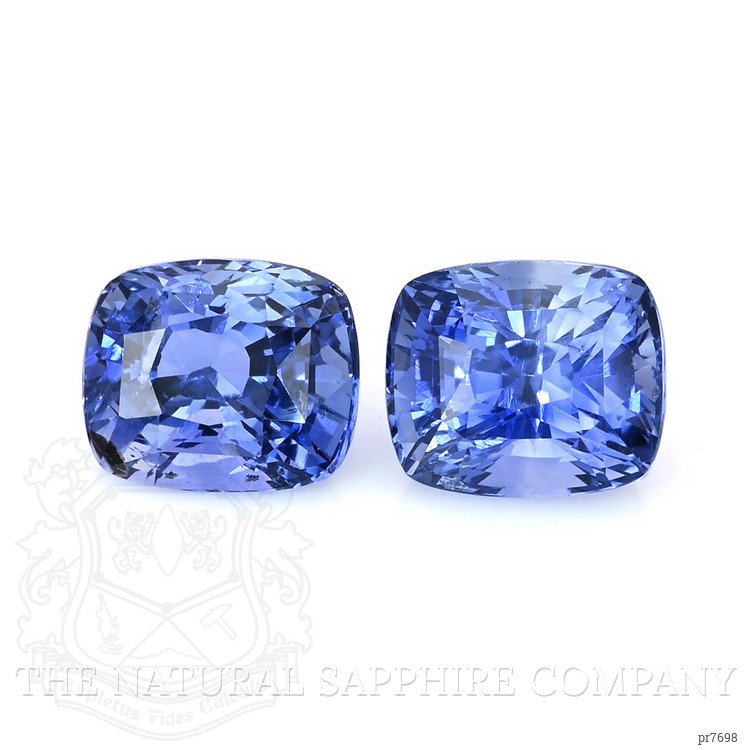 3.83 Ct.Tw. Blue Sapphire Pair from Ceylon (Sri Lanka)