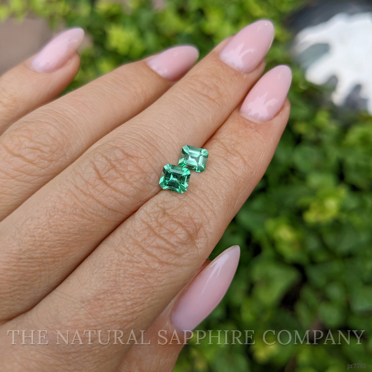 1.13 Ct.Tw. Emerald Pair from Colombia