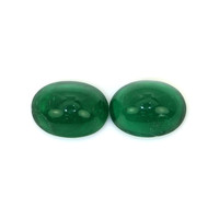 1.26 Ct.Tw.Total Carat Weight Emerald Pair from Colombia Video