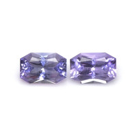 1.25 Ct.Tw.Total Carat Weight Sapphire Pair from Ceylon (Sri Lanka) Video