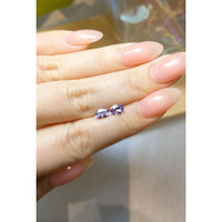 1.13 Ct.Tw.Total Carat Weight Purple Sapphire Pair from Ceylon (Sri Lanka) Life Style