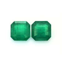 2.71 Ct.Tw.Total Carat Weight Emerald Pair from Afghanistan Video