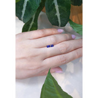 0.67&nbsp;Ct.Tw.Total Carat Weight Blue Sapphire Pair from Ceylon (Sri Lanka) Life Style