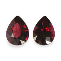 11.04&nbsp;Ct.Tw.Total Carat Weight Rhodolite Garnet Pair from Zimbabwe Video