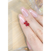 1.46 Ct.Tw.Total Carat Weight Ruby Pair from Mozambique Life Style