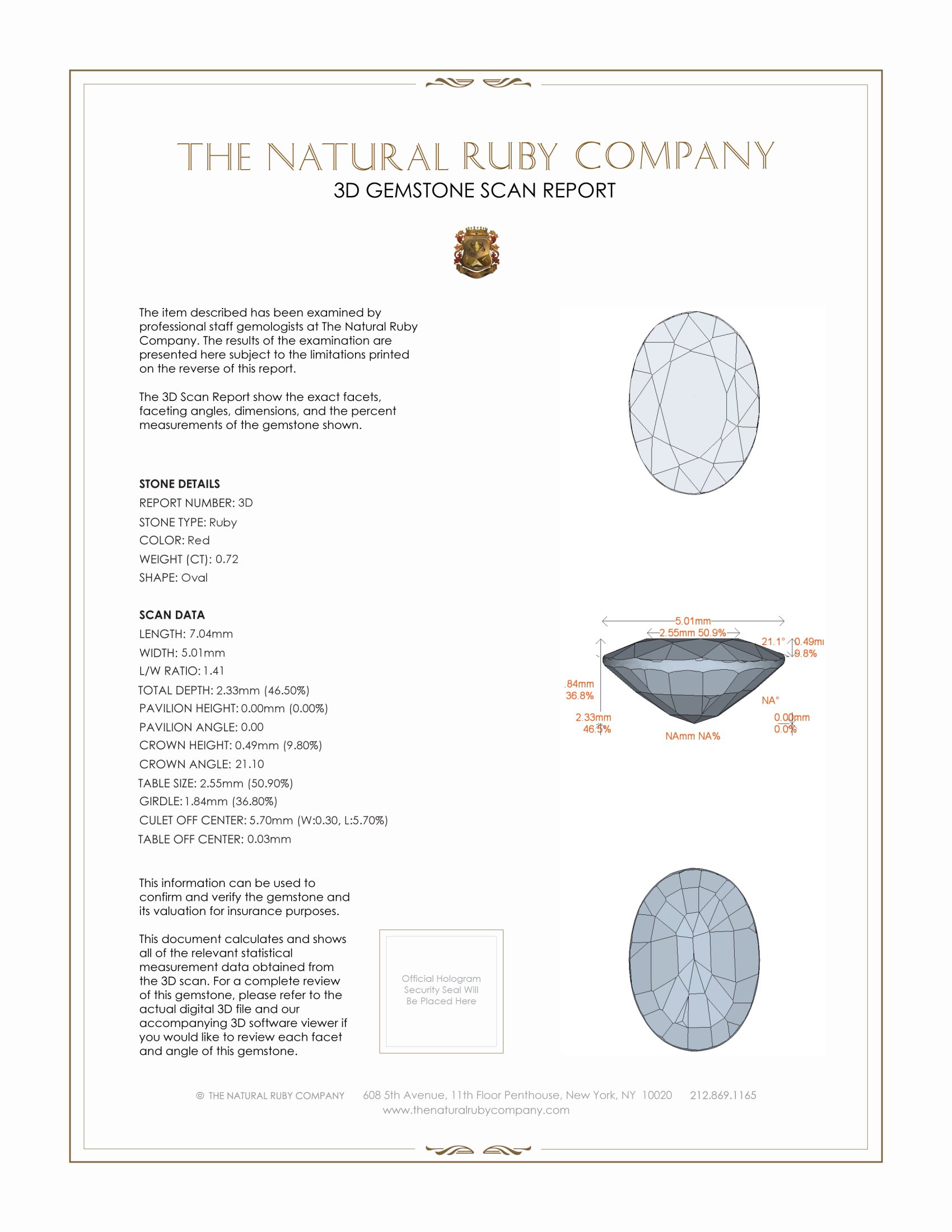 1.46 Ct.Tw. Ruby Pair from Mozambique