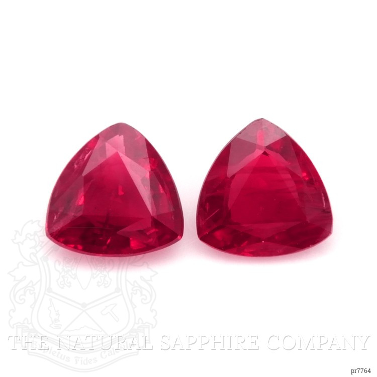 1.24 Ct.Tw. Ruby Pair from Mozambique