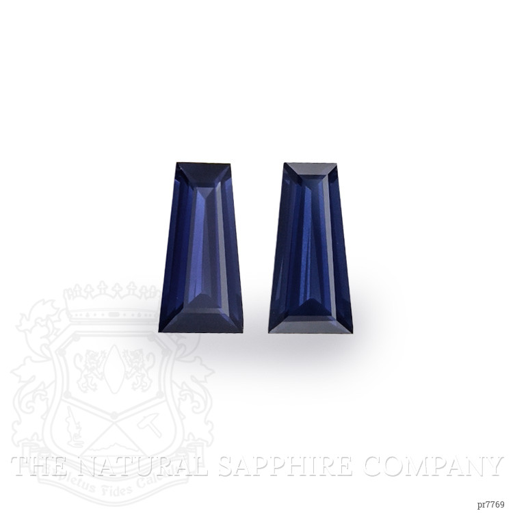 0.99 Ct.Tw. Blue Sapphire Pair from Ceylon (Sri Lanka)