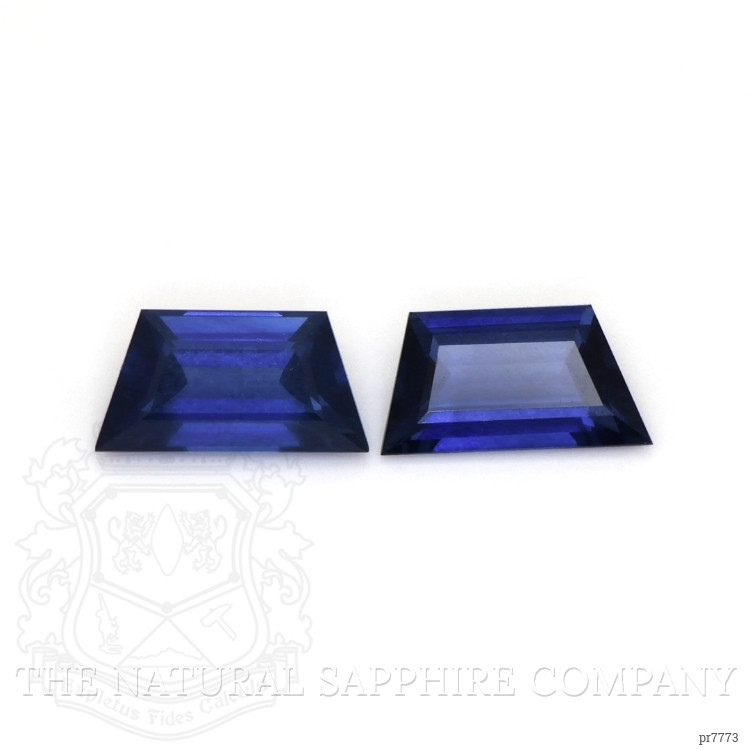 0.96 Ct.Tw. Blue Sapphire Pair from Ceylon (Sri Lanka)