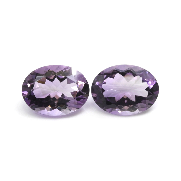 Purple Amethyst Pair - Oval 31.05 Ct. - #PR7775 | The Natural