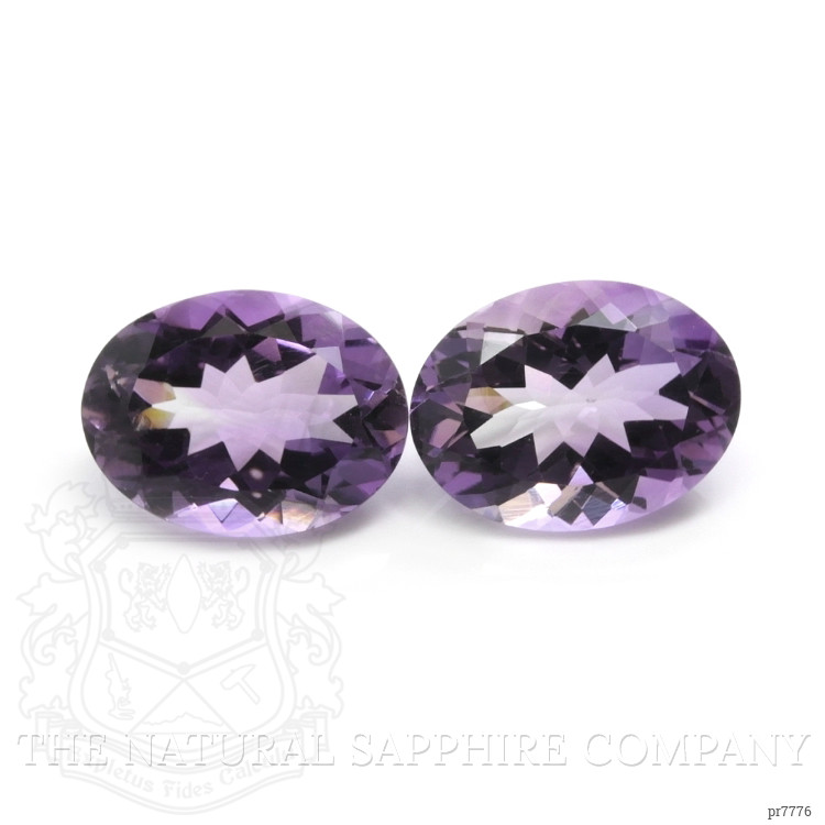 31.57 Ct.Tw. Amethyst Pair from Mexico
