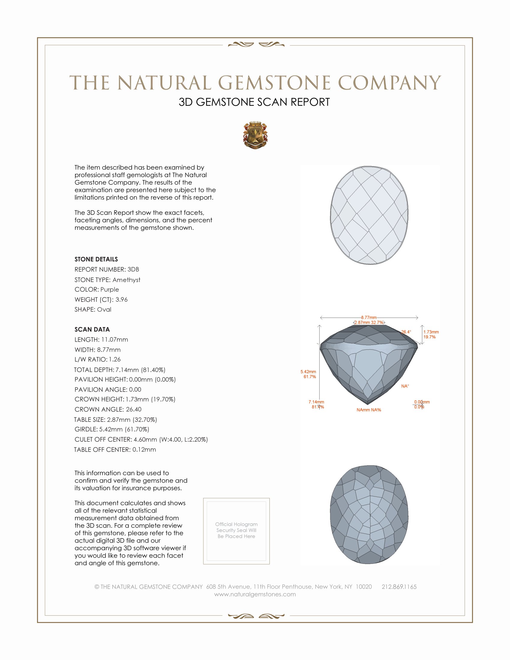 7.78 Ct.Tw. Amethyst Pair from Brazil