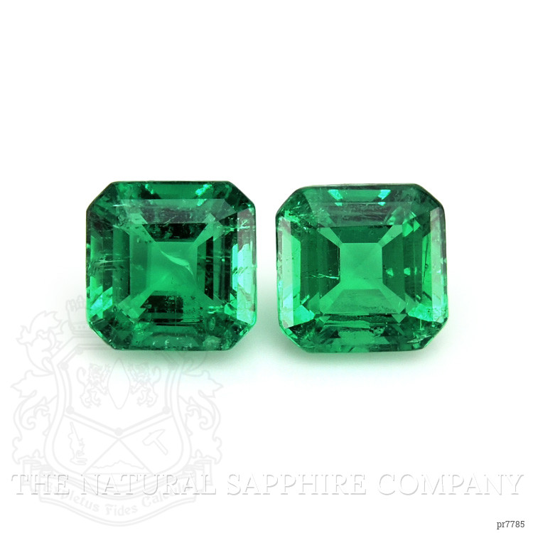 1.24 Ct.Tw. Emerald Pair from Afghanistan