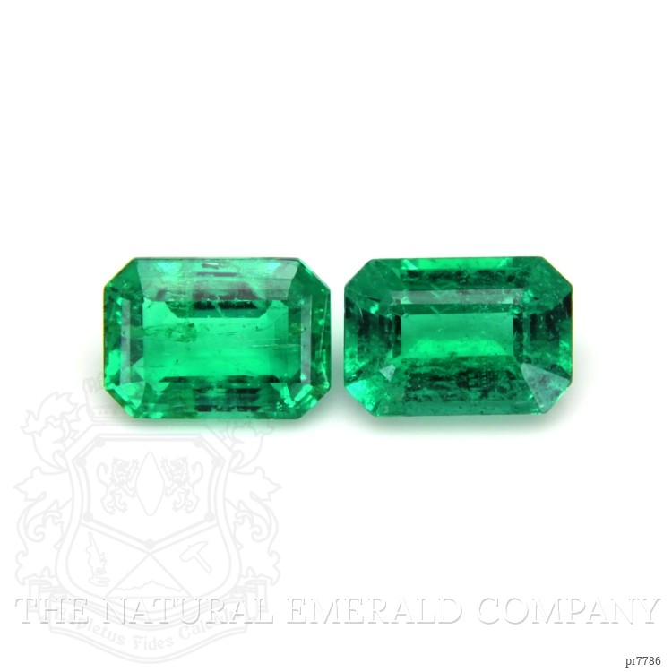 1.83 Ct.Tw. Emerald Pair from Afghanistan