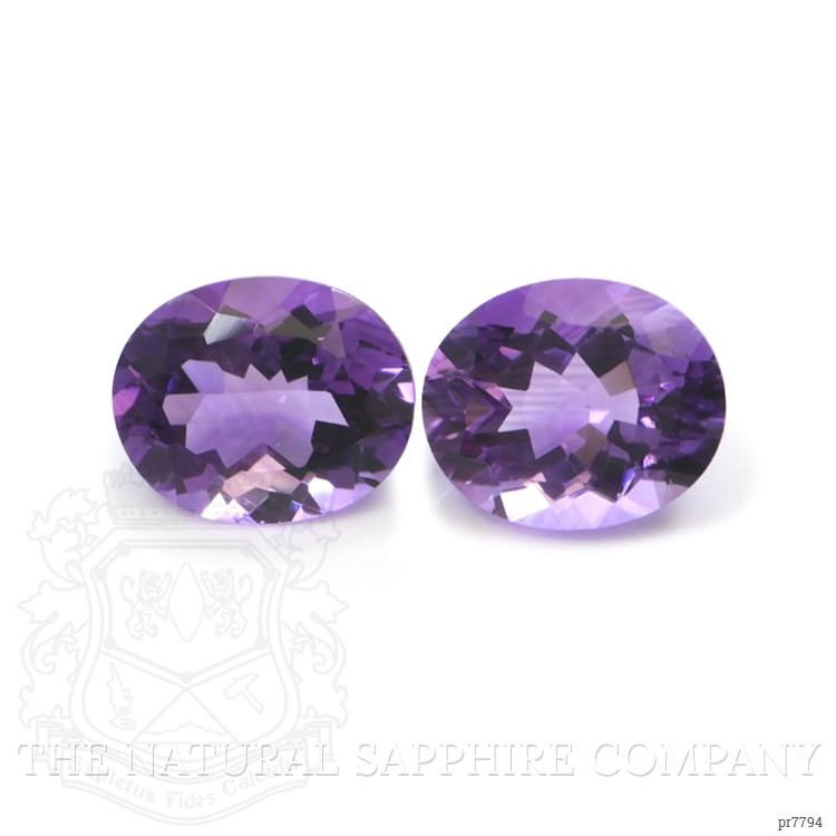 6.26 Ct.Tw. Amethyst Pair from Australia