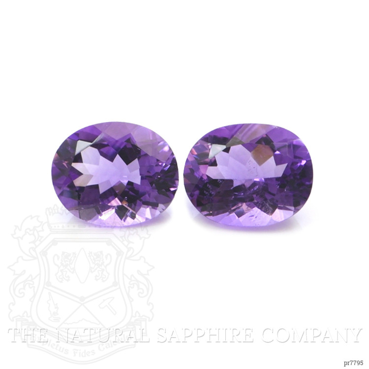 6.19 Ct.Tw. Amethyst Pair from Australia