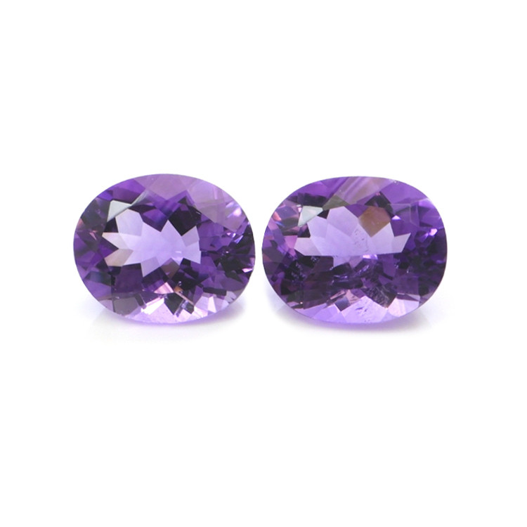 6.19 Ct.Tw. Amethyst Pair from Australia