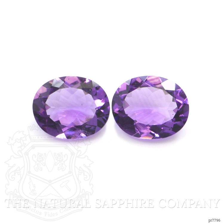 5.39 Ct.Tw. Amethyst Pair from Australia