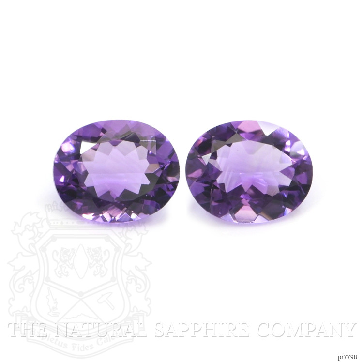 5.32 Ct.Tw. Amethyst Pair from Australia