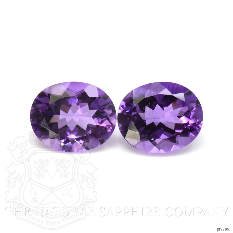 6.11 Ct.Tw. Amethyst Pair from Australia
